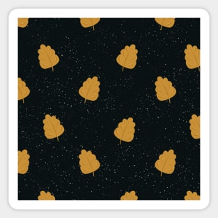 Pattern leaves Sticker